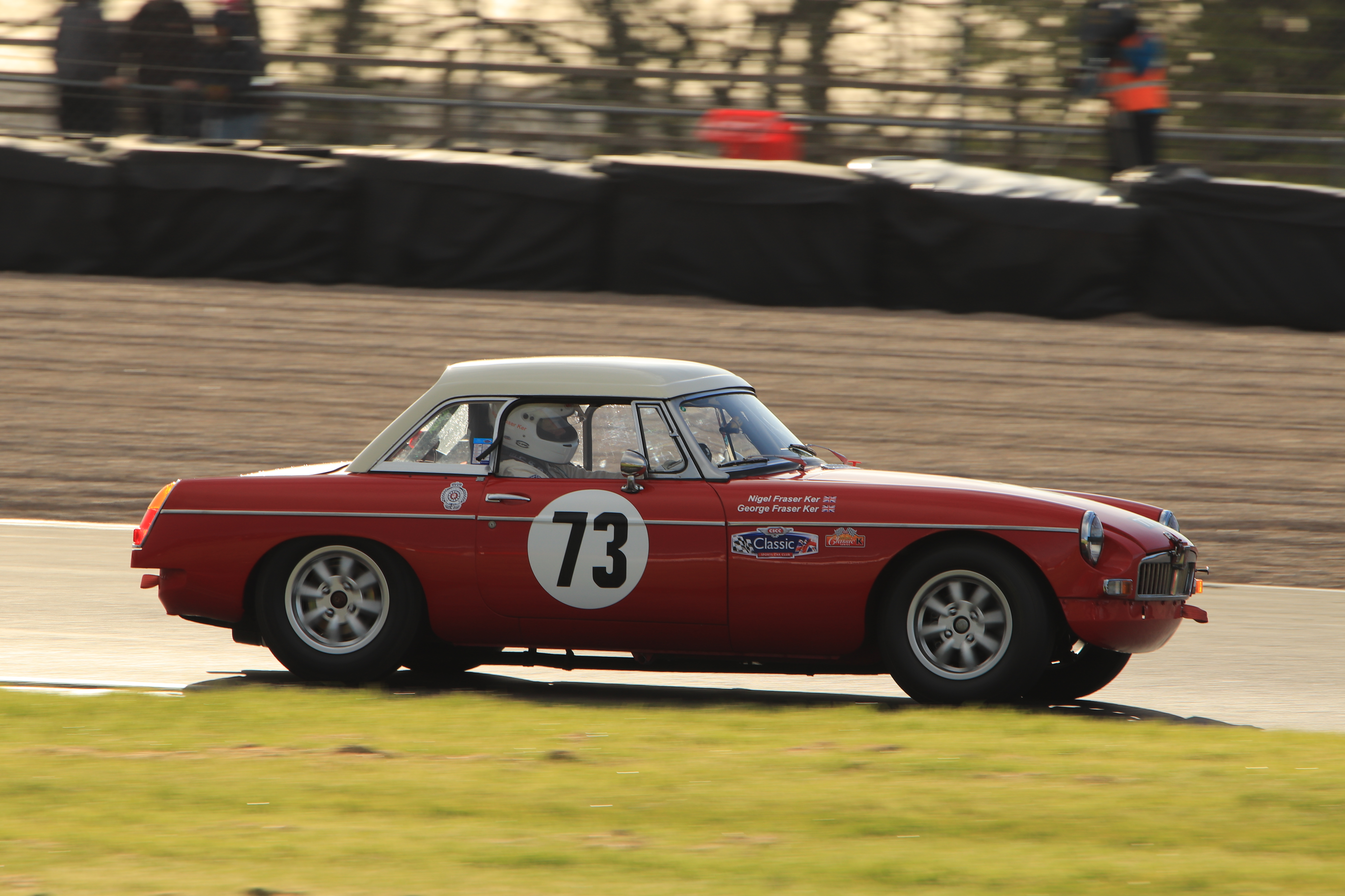 MGB on track